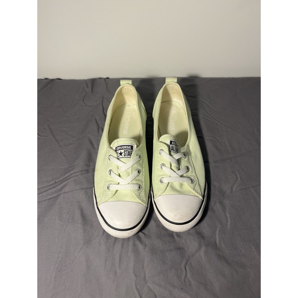 women's 9 Converse Chuck Taylor All Star Ballet Lace Slip-On Hippie Pistachio
